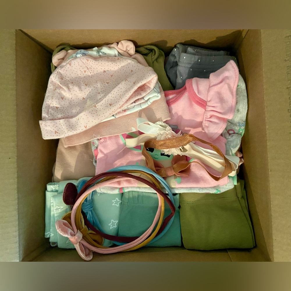 4 pound box 3 month baby girl clothes